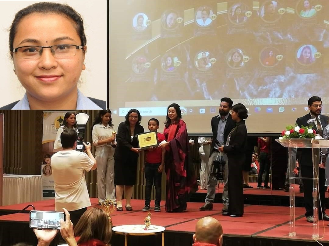 Rojakiran Basukala honored with 'Most Influential Person of the Year 2022 Award'